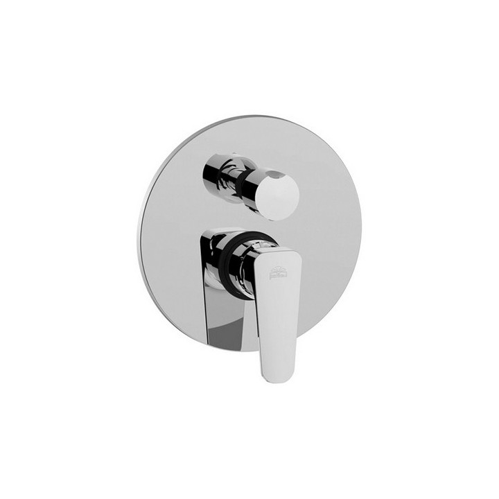 MISCELATORE MONOC. INCASSO DOCCIA CON DEVIATORE 3 VIE SLY Cromo
