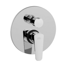 MISCELATORE MONOC. INCASSO DOCCIA CON DEV. 2 VIE SLY Cromo