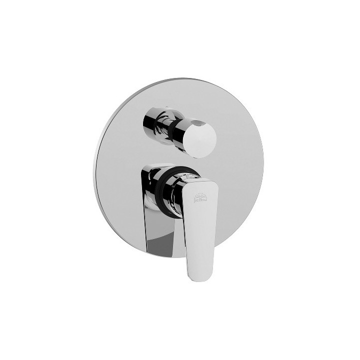 MISCELATORE MONOC. INCASSO DOCCIA CON DEV. 2 VIE SLY Cromo
