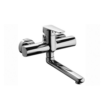 MISCELATORE MONOC. LAVELLO A MURO LINEA SLY Cromo