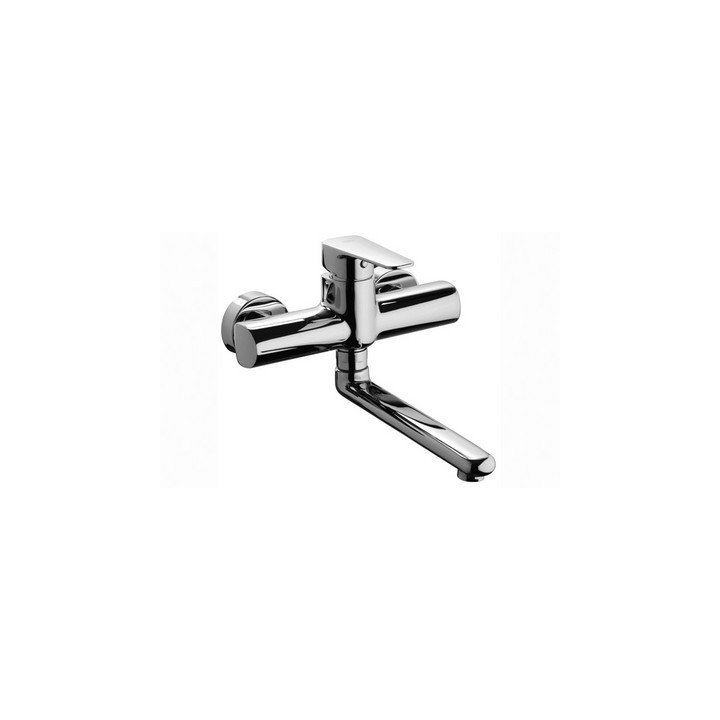 MISCELATORE MONOC. LAVELLO A MURO LINEA SLY Cromo