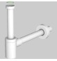 SIFONE D'ARREDO PER LAVABO "MIGNON" BIANCO - 1"1/4 x Ø 32