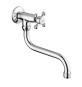 RUBINETTO SNODO CON BOCCA ORIENTABILE SERIE VIOLA Cromo