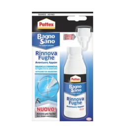 PATTEX BAGNO SANO RINNOVA FUGHE BIANCO 125 ML