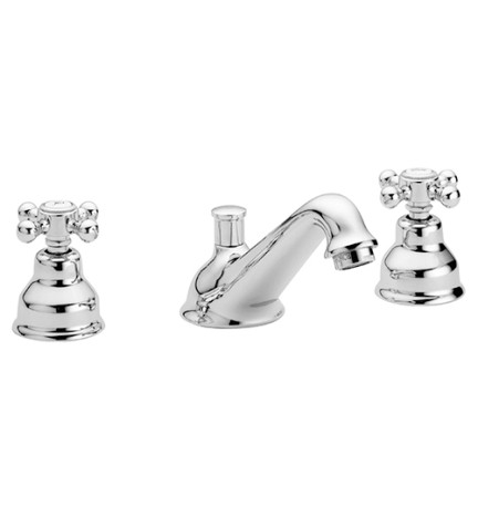 BATTERIA LAVABO SERIE VIOLA 3 FORI Cromo