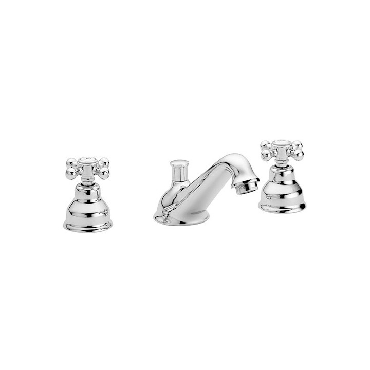 BATTERIA LAVABO SERIE VIOLA 3 FORI Cromo