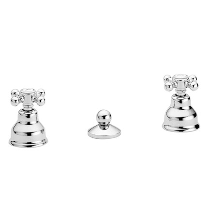 BATTERIA BIDET SERIE VIOLA 3 FORI Cromo