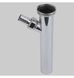 TUBO CON BATTENTE E ATTACCO LAVATRICE - 1"1/4 x 200 mm