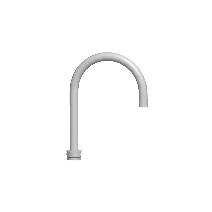CANNA TUBO OMBRELLO PER MISCELATORE LAVELLO SLY Cromo