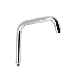 CANNA TUBO ALTA D24 CON AERATORE PER NETTUNO DUE Cromo