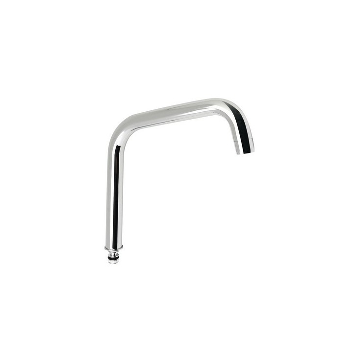 CANNA TUBO ALTA D24 CON AERATORE PER NETTUNO DUE Cromo