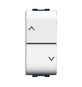 LIFE 4022 WH DOPPIO PULSANTE P/TAPPAR BIANCO