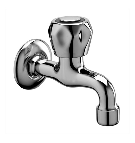 RUBINETTO PORTAGOMMA PROLUNGATO CON ROMPIGETTO DANUBIO 1/2"