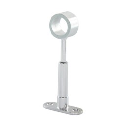 REGGITUBO CENTRALE TONDO REGOL D 25 MM CROMATO