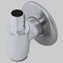 SIFONE LAVATRICE ESTERNO IN OTTONE - Ø 32