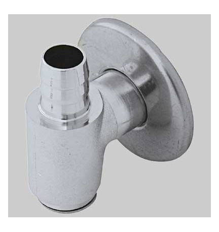 SIFONE LAVATRICE ESTERNO IN OTTONE - Ø 32