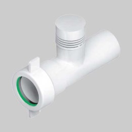 VALVOLA IMMISSIONE ARIA - Bianco 1"1/4 x 40