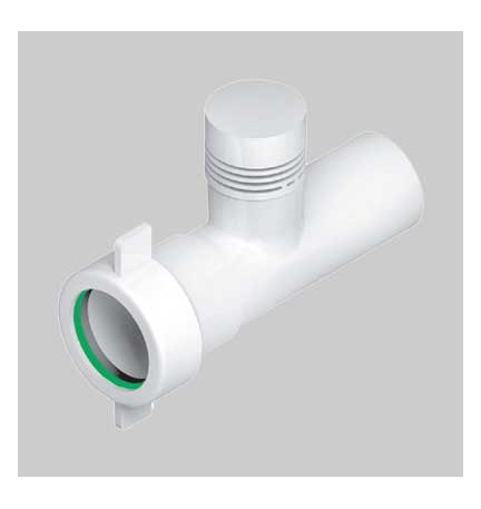 VALVOLA IMMISSIONE ARIA - Bianco 1"1/4 x 40