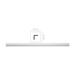 PARASPIGOLO 22X22 MM POLIST HD 3 M BIANCO