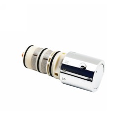 CARTUCCIA TERMOSTATICA CON MANIGLIA GRADUATA EQUO -