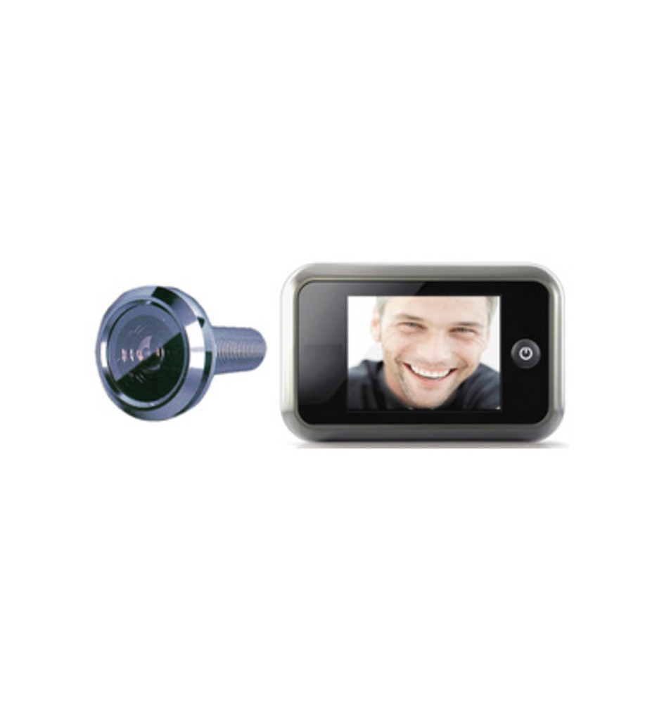 SPIONCINO 110 GRADI DIGITALE 135X85 JACK CROMO SAT
