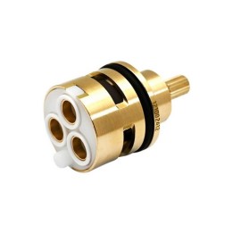 CARTUCCIA DEVIATORE OTTONE 3 VIE PER MISCELATORE INCASSO -