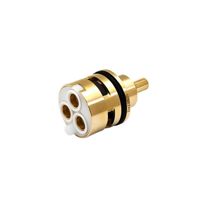 CARTUCCIA DEVIATORE OTTONE 3 VIE PER MISCELATORE INCASSO -