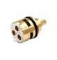 CARTUCCIA DEVIATORE OTTONE 3 VIE PER MISCELATORE INCASSO -