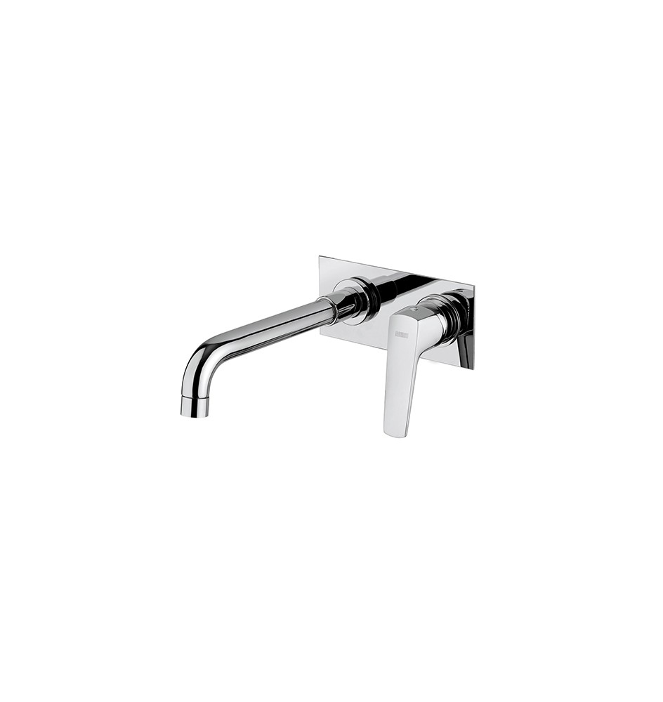 MISCELATORE MONOCOMANDO LAVABO DA INCASSO SPARTACO Cromo