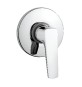 MISCELATORE MONOCOMANDO INCASSO DOCCIA LINEA SPARTACO Cromo