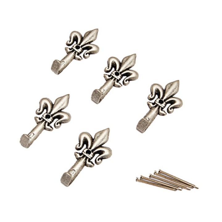 BL GANCIO P/QUADRO GIGLIO 47 MM ARGEN N. 2 5 PZ