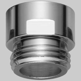 REGOLATORE PORTATA DOCCE 1/2 - 1/2 - Interno bianco 8 Lt/Min