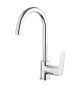 MISCELATORE MONOCOMANDO LAVELLO CANNA ALTA SPARTACO Cromo