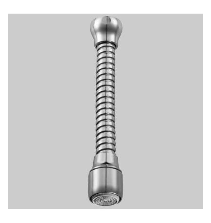 AERATORE FLESSIBILE CASCADE CROMATO - M22x1
