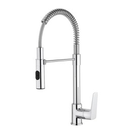 MISCELATORE MONOCOMANDO LAVELLO CON DOCCIA ESTRAIBILE Cromo