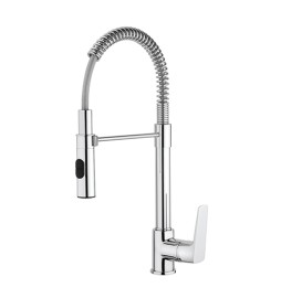 MISCELATORE MONOCOMANDO LAVELLO CON DOCCIA ESTRAIBILE Cromo