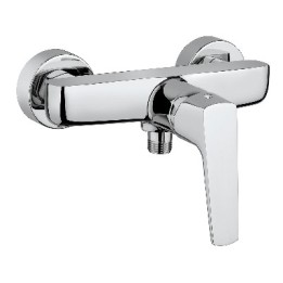 MISCELATORE MONOCOMANDO ESTERNO DOCCIA SENZA ACCESSORI SPARTACO Cromo