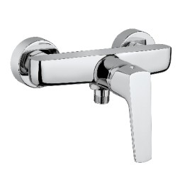 MISCELATORE MONOCOMANDO ESTERNO DOCCIA SENZA ACCESSORI SPARTACO Cromo