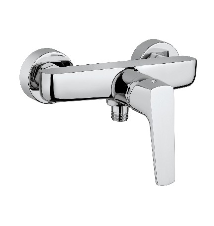 MISCELATORE MONOCOMANDO ESTERNO DOCCIA SENZA ACCESSORI SPARTACO Cromo