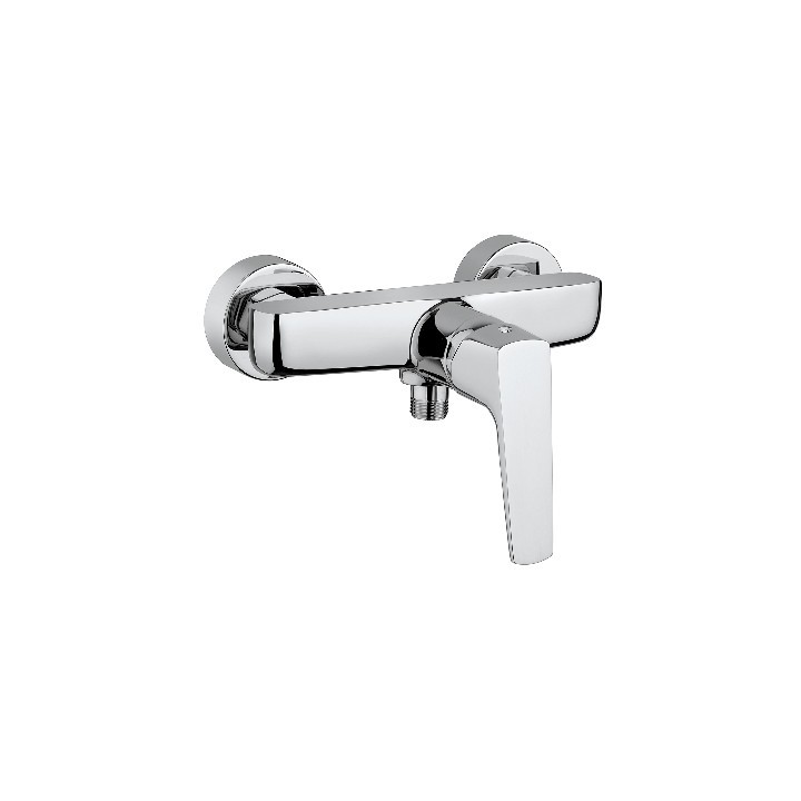 MISCELATORE MONOCOMANDO ESTERNO DOCCIA SENZA ACCESSORI SPARTACO Cromo