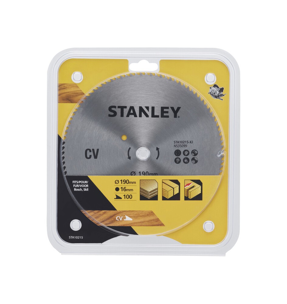 STANLEY STA10215 LAMA CIRCOL CROM. MM.190