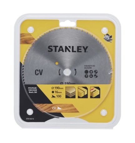 STANLEY STA10215 LAMA CIRCOL CROM. MM.190