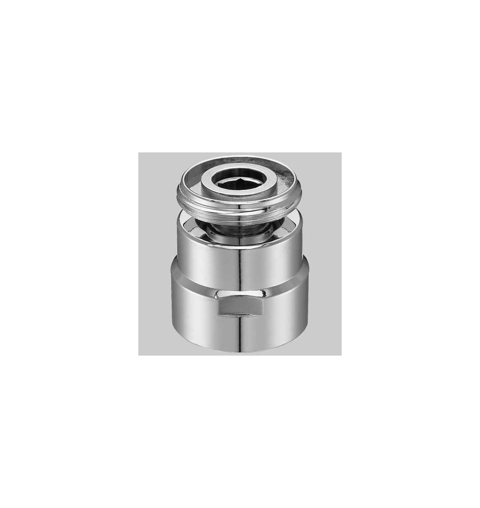 SNODO CROMATO PER RUBINETTI - M 18X1 - F18X1