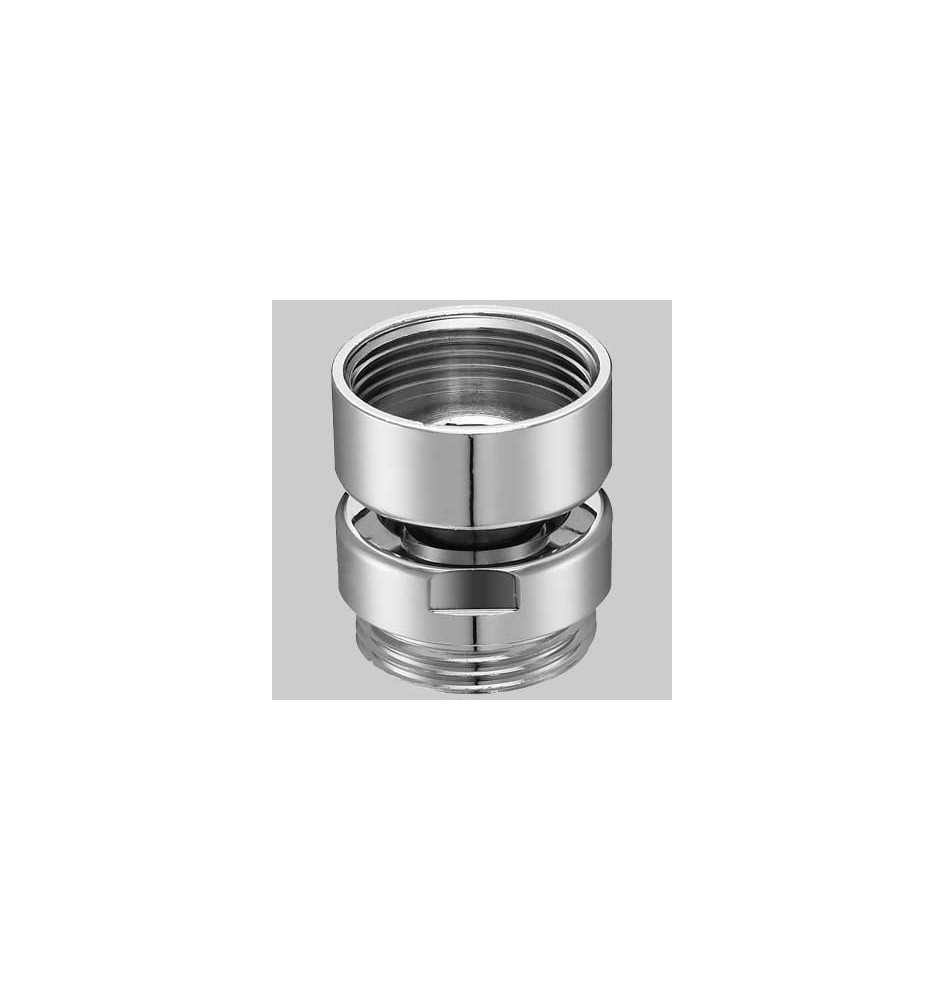 SNODO CROMATO PER RUBINETTI DESIGN - M 16X1 - F 16X1