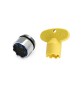 AERATORE CROMO CON CHIAVE SERIE SPARTACO -