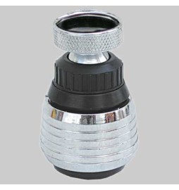 AERATORE REGOLABILE CON SNODO - Cromato F 22/1