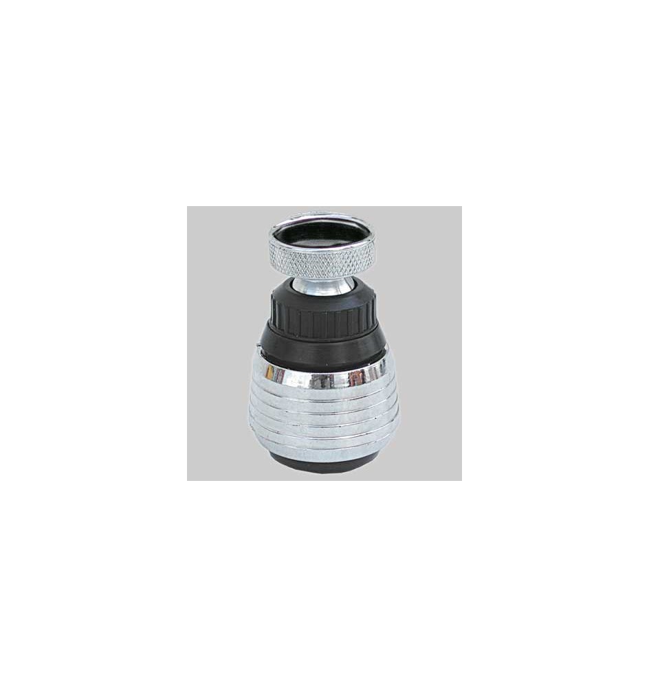 AERATORE REGOLABILE CON SNODO - Cromato F 22/1