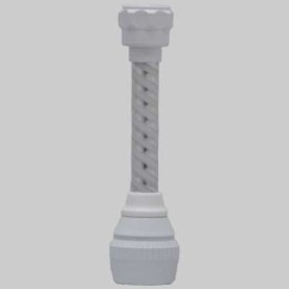 AERATORE REGOLABILE CON SNODO - Fil. 22 x 1" F