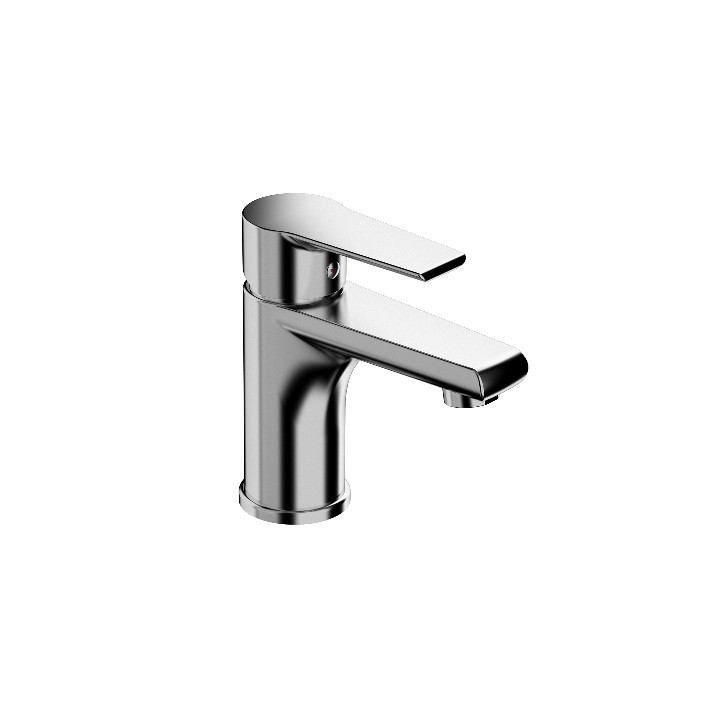 MISCELATORE MONOCOMANDO LAVABO LINEA TEN Cromo Cartuccia Energy saving