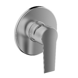 MISCELATORE MONOCOMANDO INCASSO DOCCIA LINEA TEN Cromo